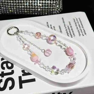 Tulip Butterfly Mobile Phone Chain(Pink)