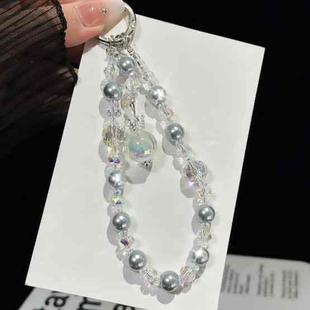 Small Crown Tassel Phone Chain(Grey)