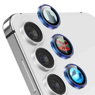 For Samsung Galaxy S25 5G ENKAY Hat-Prince AR 9H Rear Lens Aluminium Alloy Tempered Glass Film(Navy Blue)