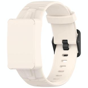 For WHOOP 4.0 Watch Case Integrated Silicone Watch Band(Starlight)