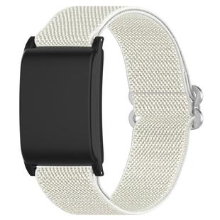 For WHOOP 4.0 Slide Buckle Nylon Elastic Braided Watch Band(Starlight)