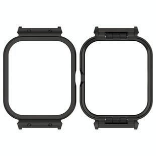 For vivo Watch GT Metal Ear Watch Frame Watch Protective Case(Black)