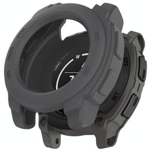 For Garmin Instinct E 40mm Silicone Watch Protective Case(Gray)
