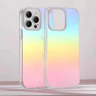 For iPhone 12 Pro Frosted Color-plated Gradient Phone Case(Color Plating)