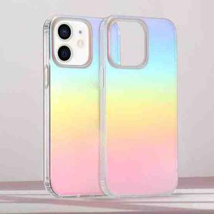For iPhone 11 Frosted Color-plated Gradient Phone Case(Color Plating)