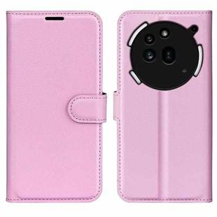For Nothing Phone 3a Pro Litchi Texture Horizontal Flip Leather Phone Case with Holder(Pink)