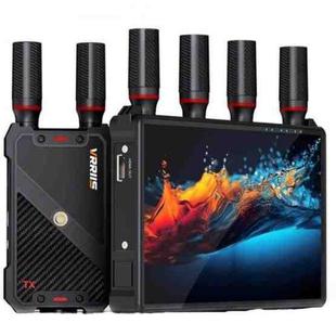 VRRIIS 083P Wth Screen Support 1TX to 5RX 400m Wireless HDMI Transmitter Receiver, Plug:EU Plug