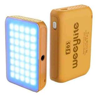 Weeylite S03 Portable RGB Light Video Live Streaming Photography Full Color Fill Light(Yellow)