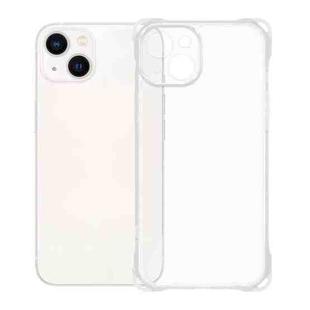 For iPhone 13 Kalebol 1.5mm Thickened Four-Corner Shockproof TPU Phone Case(Transparent)