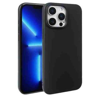 For iPhone 13 Pro Max RCS Single-sided Frosted TPU Phone Case(Black)