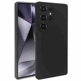 For Samsung Galaxy S25 Ultra 5G RCS Single-sided Frosted TPU Phone Case(Black)
