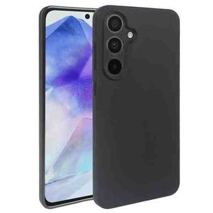 For Samsung Galaxy A55 5G RCS Single-sided Frosted TPU Phone Case(Black)