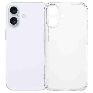 For iPhone 16 Plus Kalebol 1.5mm Four-Corner Airbags Shockproof Transparency TPU Phone Case