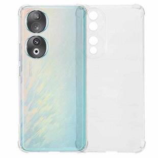 For Honor 90 Kalebol 1.5mm Four-Corner Airbags Shockproof Transparency TPU Phone Case