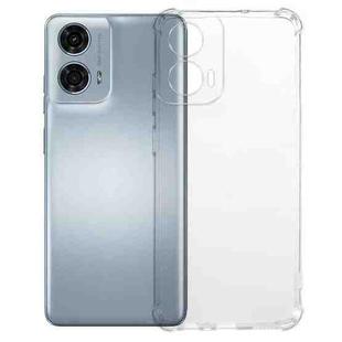 For Motorola Moto G24 Power 4G Kalebol 1.5mm Four-Corner Airbags Shockproof Transparency TPU Phone Case