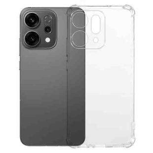 For OPPO Reno14 5G Global Kalebol 1.5mm Four-Corner Airbags Shockproof Transparency TPU Phone Case
