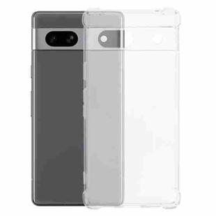 For Google Pixel 7a Kalebol 1.5mm Four-Corner Airbags Shockproof Transparency TPU Phone Case