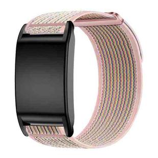 For WHOOP 4.0 Nylon Loop Watch Band(Powder Sand)