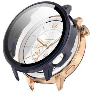 For OPPO Watch X2 Mini Tempered Film Integrated PC Watch Protective Case(Ink Blue)