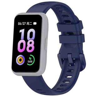 For Keep Band B5  / B4 / B4 Lite Colorful Quick Release Buckle Silicone Watch Band(Midnight Blue)