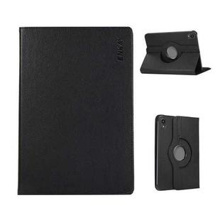 For iPad mini 2024 / mini 6 ENKAY 360 Degree Rotation Litchi Leather Smart Tablet Case(Black)