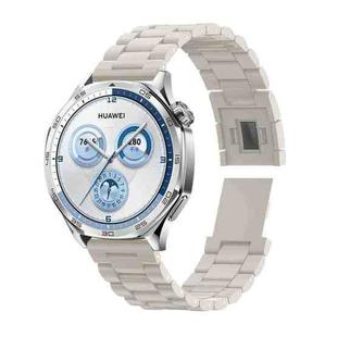 For Samsung Galaxy Watch 7 40mm / 44mm Candy Three Beads Magnetic Buckle Watch Band(Starlight Color)