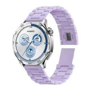 For Samsung Galaxy Watch 7 40mm / 44mm Candy Three Beads Magnetic Buckle Watch Band(Light Purple)