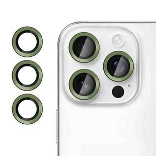 For iPhone 14 Pro Max Kalebol No Flicker Ultra-Thin Individual Camera Lens Tempered Glass Film(Cangling Green)