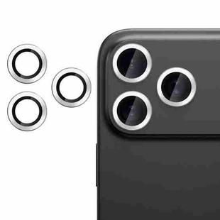 For iPhone 17 Pro Kalebol No Flicker Ultra-Thin Individual Camera Lens Tempered Glass Film(Silver)