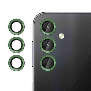 For Samsung Galaxy A24 5G Kalebol No Flicker Ultra-Thin Individual Camera Lens Tempered Glass Film(Green)