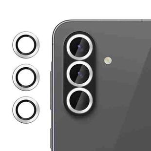For Samsung Galaxy A56 5G Klebol No Flicker Ultra-Thin Individual Camera Lens Tempered Glass Film(Silver)
