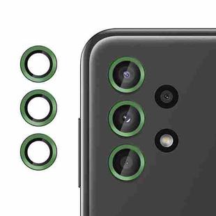 For Samsung Galaxy A13 Kalebol No Flicker Ultra-Thin Individual Camera Lens Tempered Glass Film(Green)