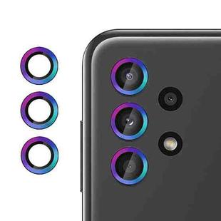 For Samsung Galaxy A13 Kalebol No Flicker Ultra-Thin Individual Camera Lens Tempered Glass Film(Colorful)