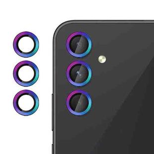 For Samsung Galaxy A54 5G Kalebol No Flicker Ultra-Thin Individual Camera Lens Tempered Glass Film(Colorful)