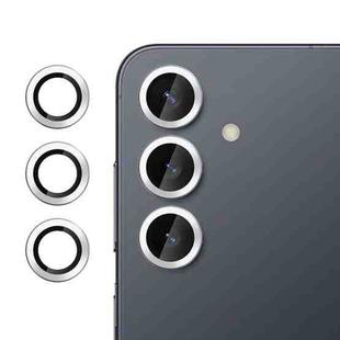 For Samsung Galaxy S25+ 5G Klebol No Flicker Ultra-Thin Individual Camera Lens Tempered Glass Film(Silver)