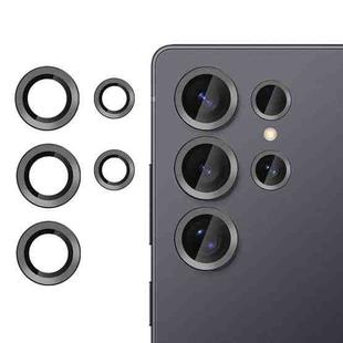 For Samsung Galaxy S25 Ultra 5G Klebol No Flicker Ultra-Thin Individual Camera Lens Tempered Glass Film(Black)