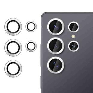 For Samsung Galaxy S25 Ultra 5G Klebol No Flicker Ultra-Thin Individual Camera Lens Tempered Glass Film(Silver)