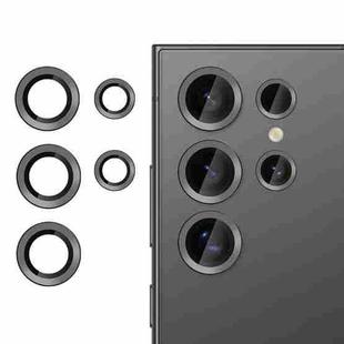For Samsung Galaxy S24 Ultra 5G Klebol No Flicker Ultra-Thin Individual Camera Lens Tempered Glass Film(Black)