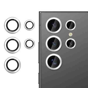 For Samsung Galaxy S24 Ultra 5G Klebol No Flicker Ultra-Thin Individual Camera Lens Tempered Glass Film(Silver)