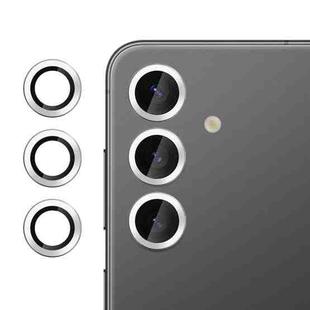For Samsung Galaxy S24 5G Klebol No Flicker Ultra-Thin Individual Camera Lens Tempered Glass Film(Silver)
