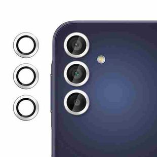 For Samsung Galaxy A15 5G Klebol No Flicker Ultra-Thin Individual Camera Lens Tempered Glass Film(Silver)