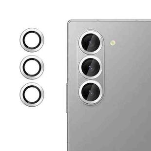 For Samsung Galaxy Z Fold7 5G Kalebol No Flicker Ultra-Thin Individual Camera Lens Tempered Glass Film(Silver)