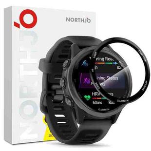 For Garmin Forerunner 570 42mm NORTHJO Watch Screen Protector PMMA Anti Scratch HD Screen Film