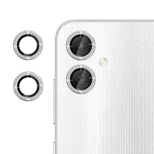 For Samsung Galaxy A06 5G Klebol Individual Camera Lens Diamond Ring Protector(Silver)