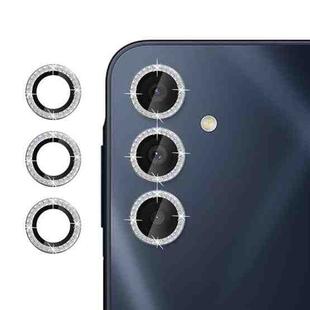 For Samsung Galaxy A16 5G Klebol Individual Camera Lens Diamond Ring Protector(Silver)