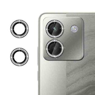 For Xiaomi Poco M7 Pro 5G Klebol Individual Camera Lens Diamond Ring Protector(Black)