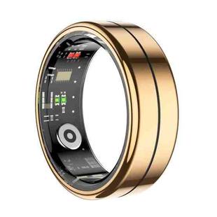 R04 SIZE 9 Smart Ring, Support Heart Rate / Blood Oxygen / Sleep Monitoring / Take Photos(Rose Gold)