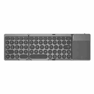 KF86 MAX Foldable Wireless Bluetooth-Compatible Keyboard With Touchpad