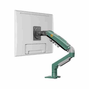 NORTH BAYOU F80 Adjustable Height Monitor Arm 17-30 Inch Displays Desk Mount Stand(Green)
