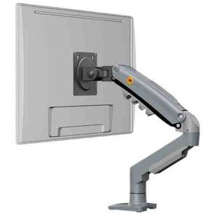NORTH BAYOU F80 Adjustable Height Monitor Arm 17-30 Inch Displays Desk Mount Stand(Lake Blue)